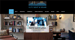 Desktop Screenshot of elitesightandsoundnc.com